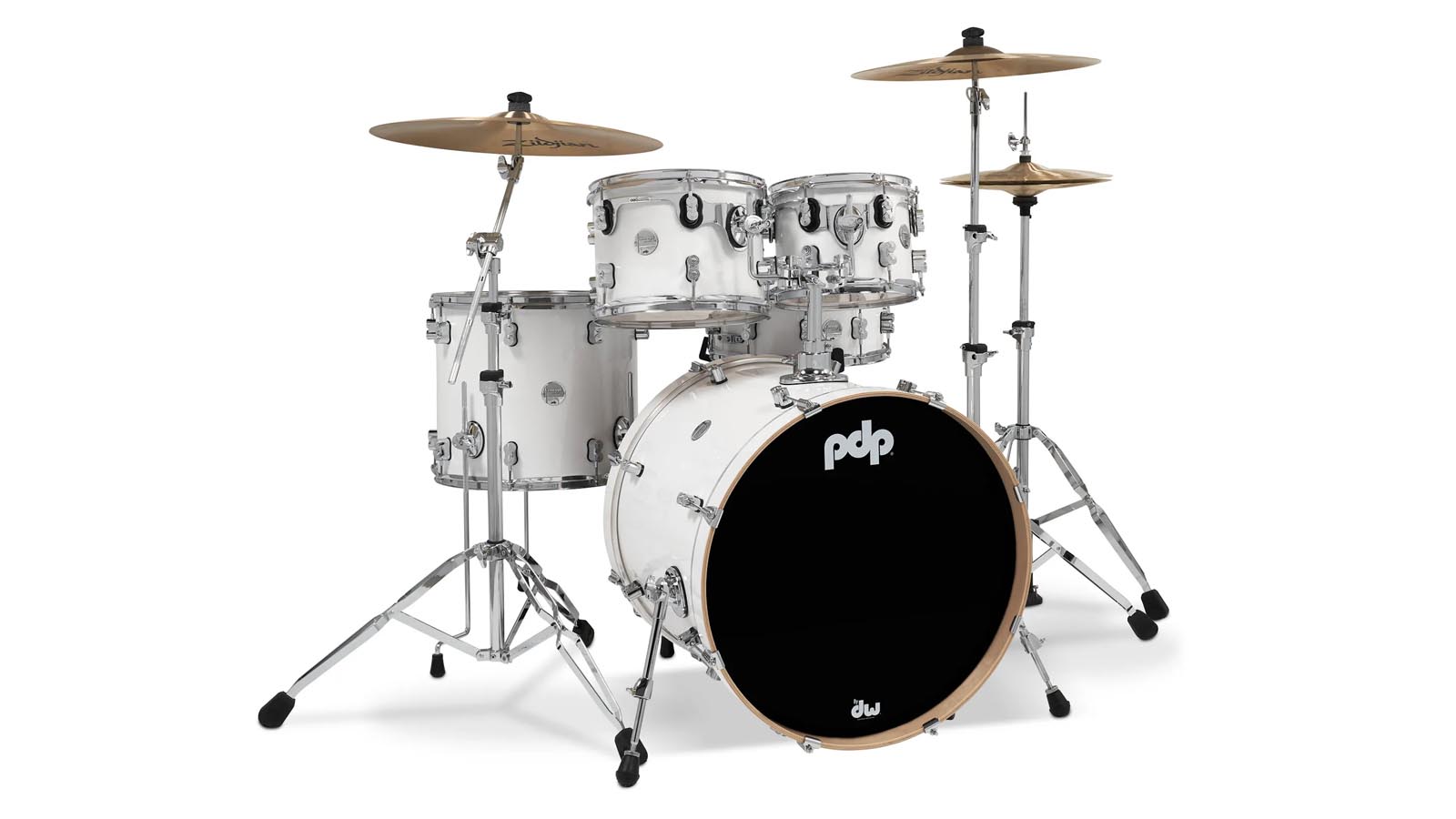 PDP Concept Maple - Pearlescent White Lacquer