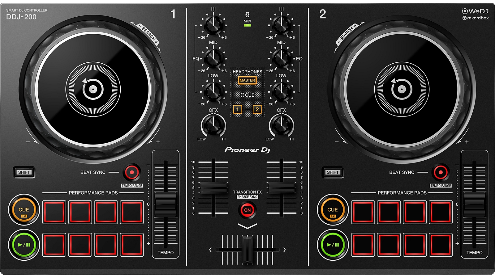 Pioneer DJ DDJ-200 DJ-Controller