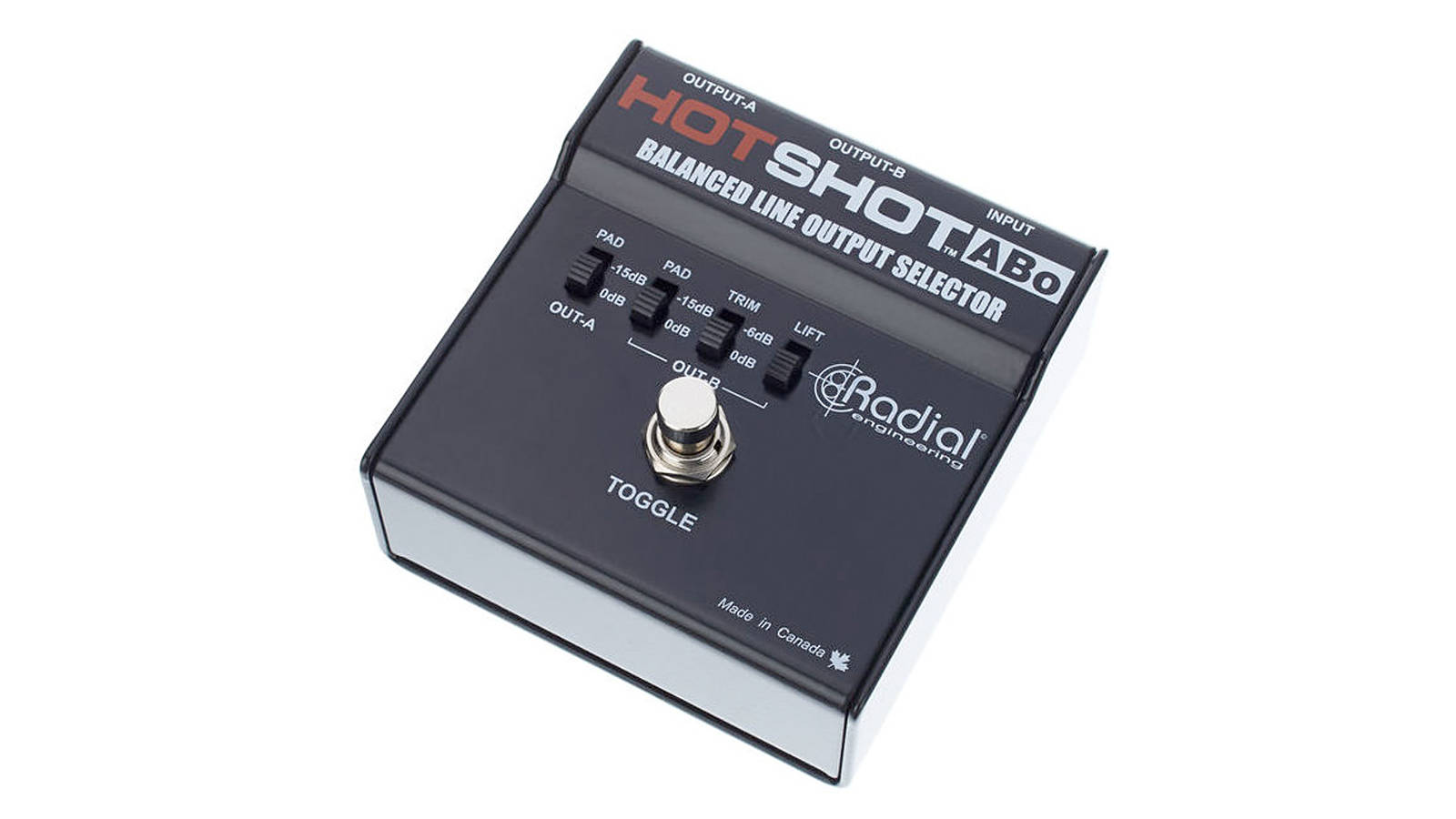 Radial Hot Shot ABo Umschalter