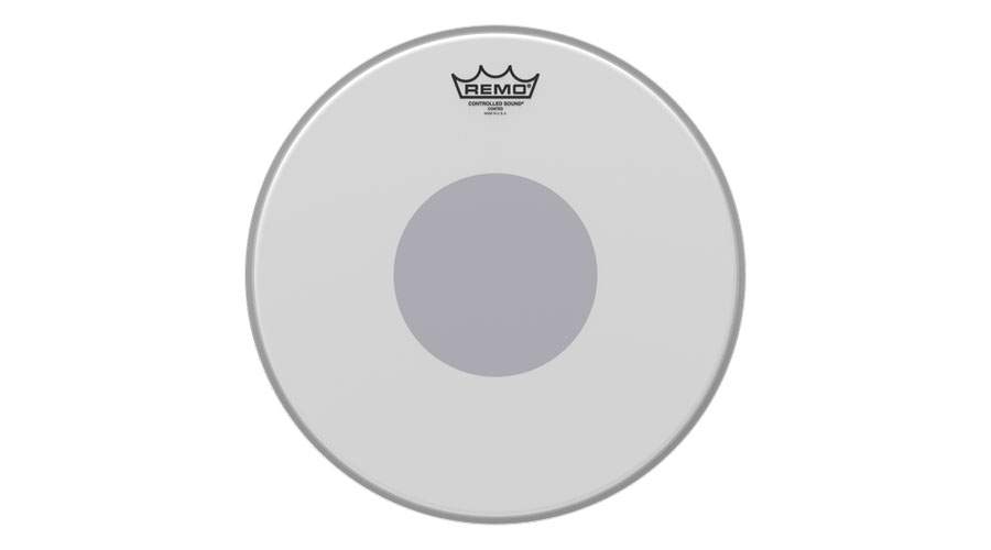 Remo Emperor CS Coated Black Dot 14"