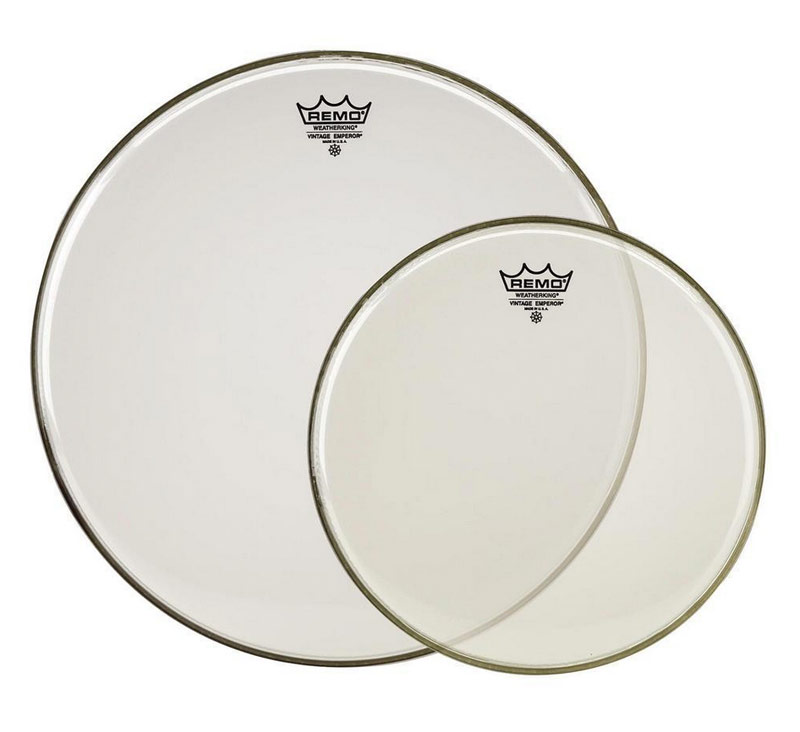 Remo Vintage Emperor Transparent 8"