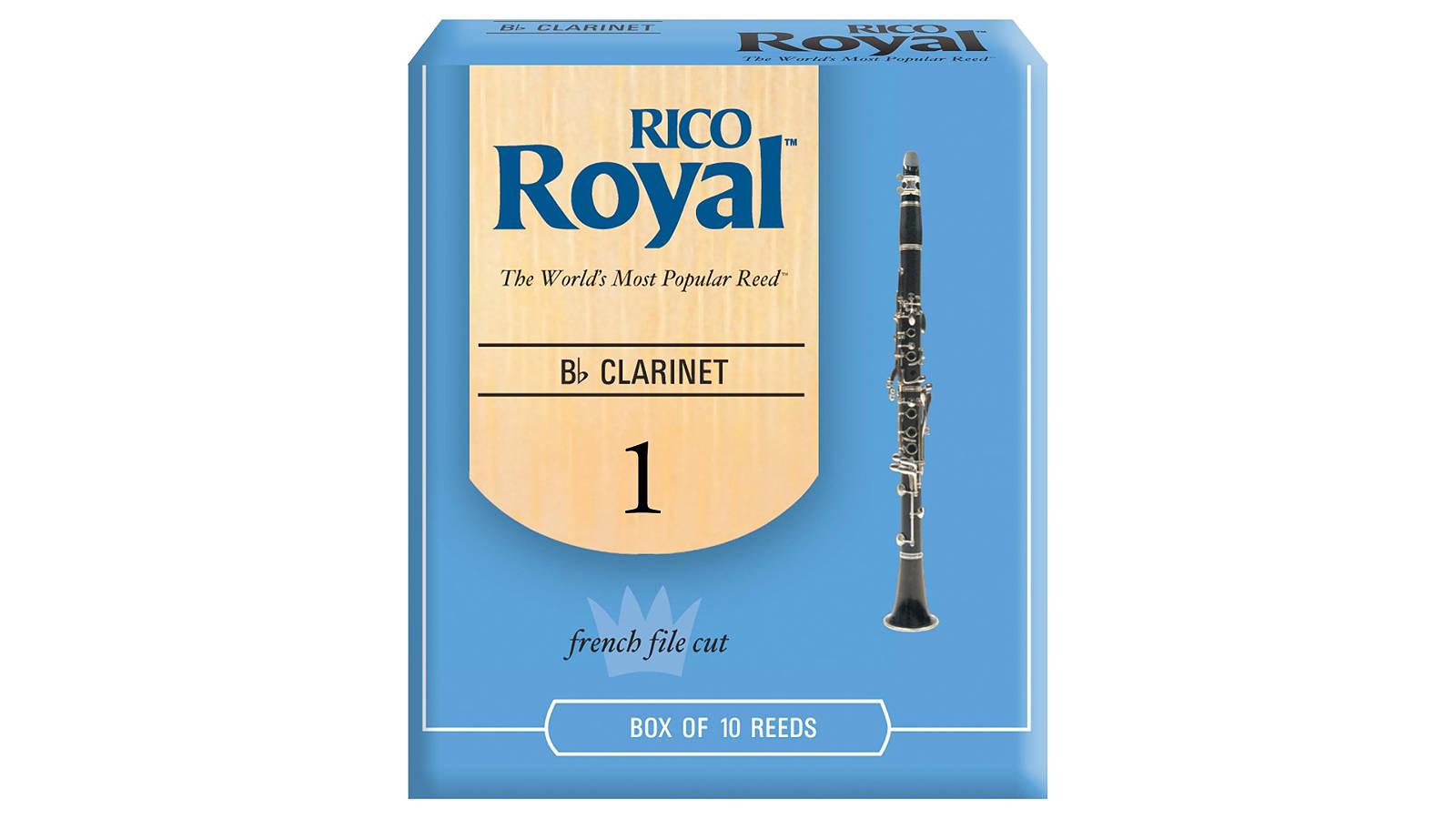 RICO Royal RCB1010 Bb-Klarinette Blätter 1,0