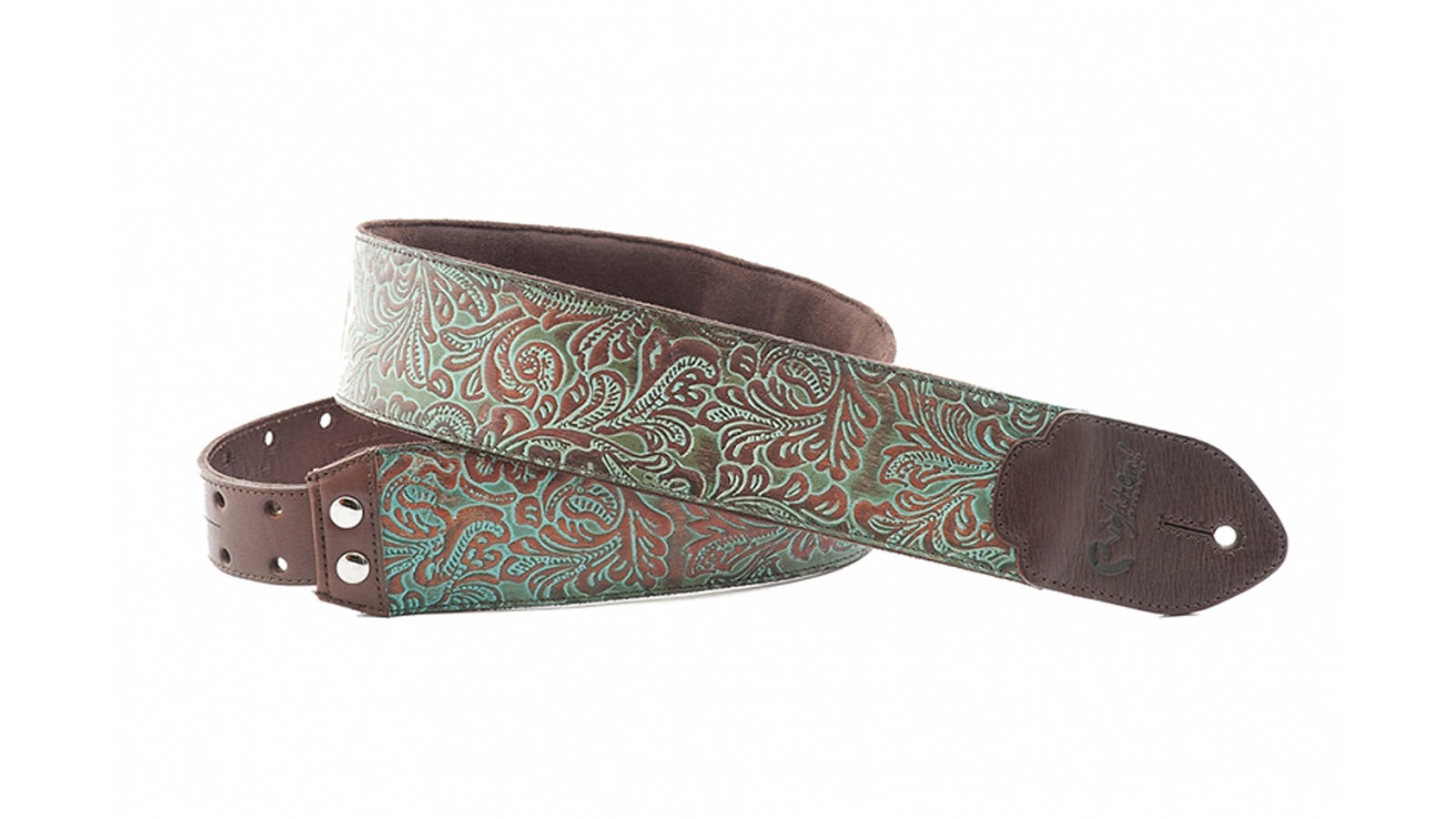 Righton Straps Leathercraft Blackguard Teal Gurt