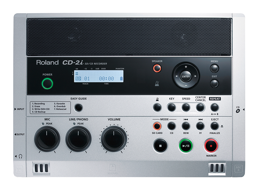Roland CD-2i SD/CD Player/Recorder