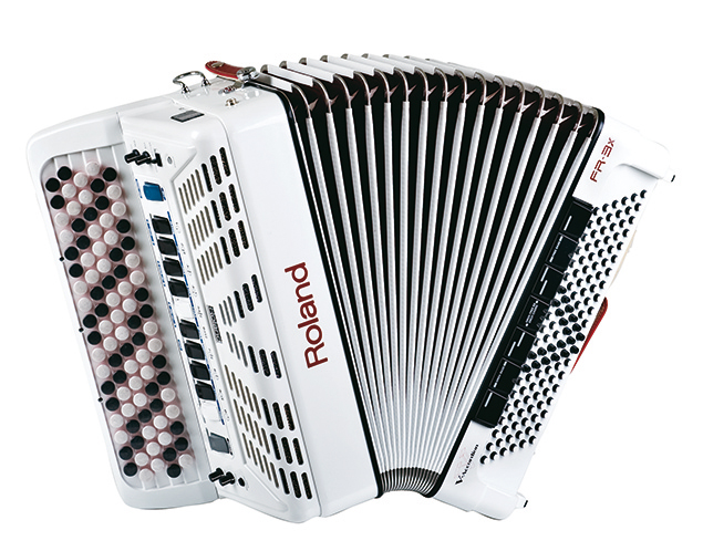 Roland FR-3xb WH V-Akkordeon weiß 92/120/25