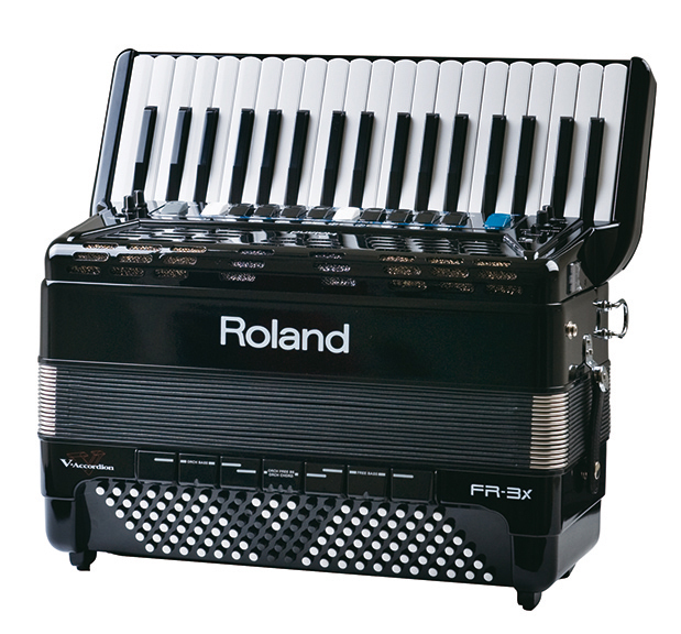 Roland FR-3x BK V-Accordion inkl. Gig-Bag und DVD