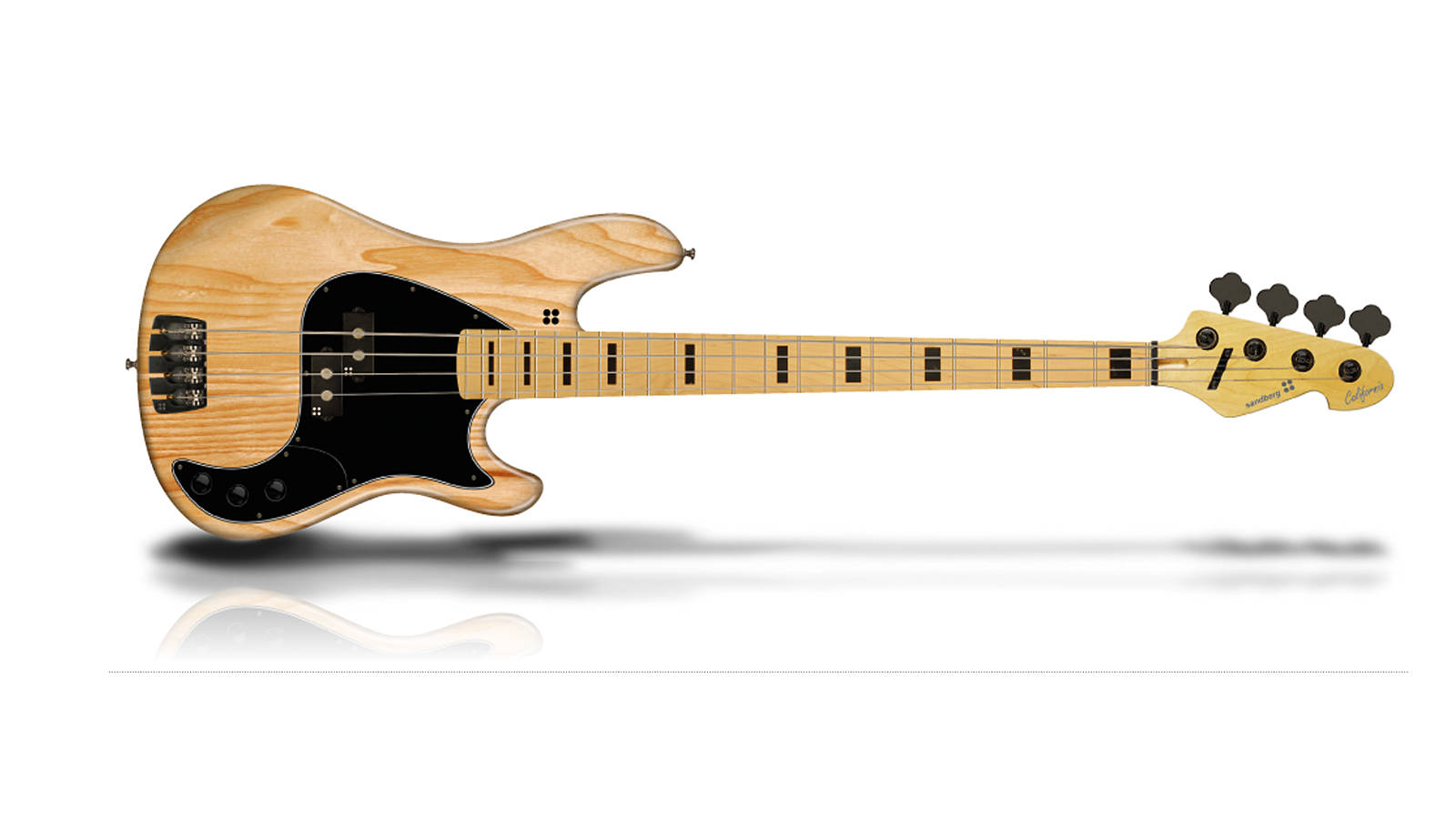 Sandberg California II VS4 E-Bass Natur