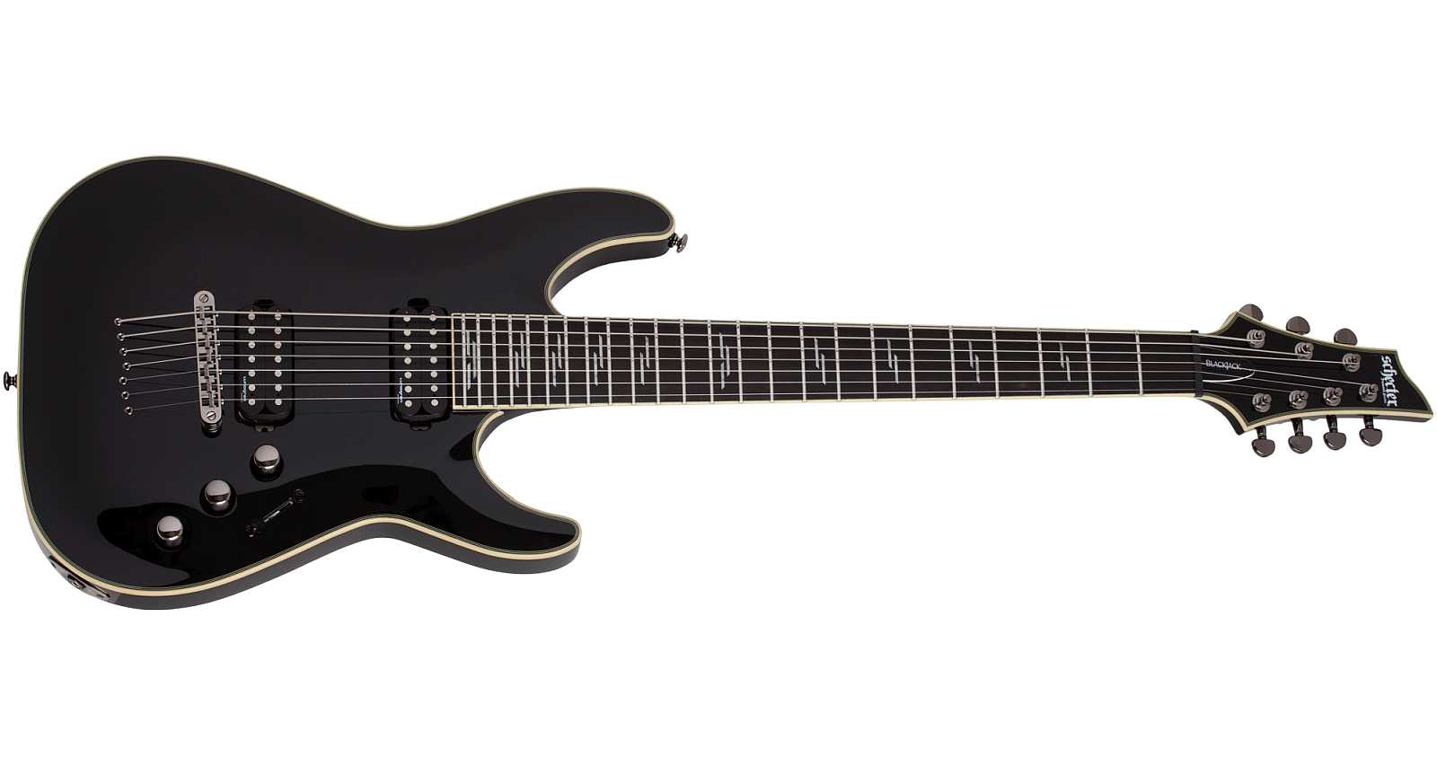 Schecter BlackJack C-7 Gloss Black