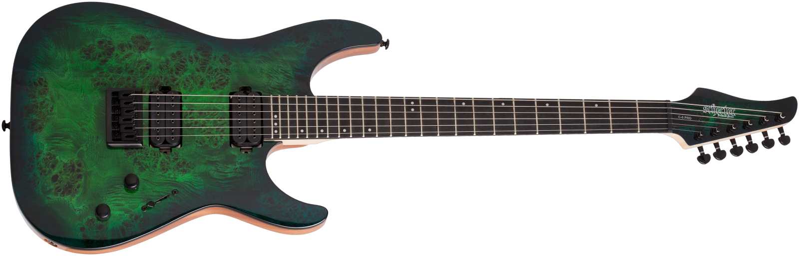 Schecter C-6 Pro Aqua Burst