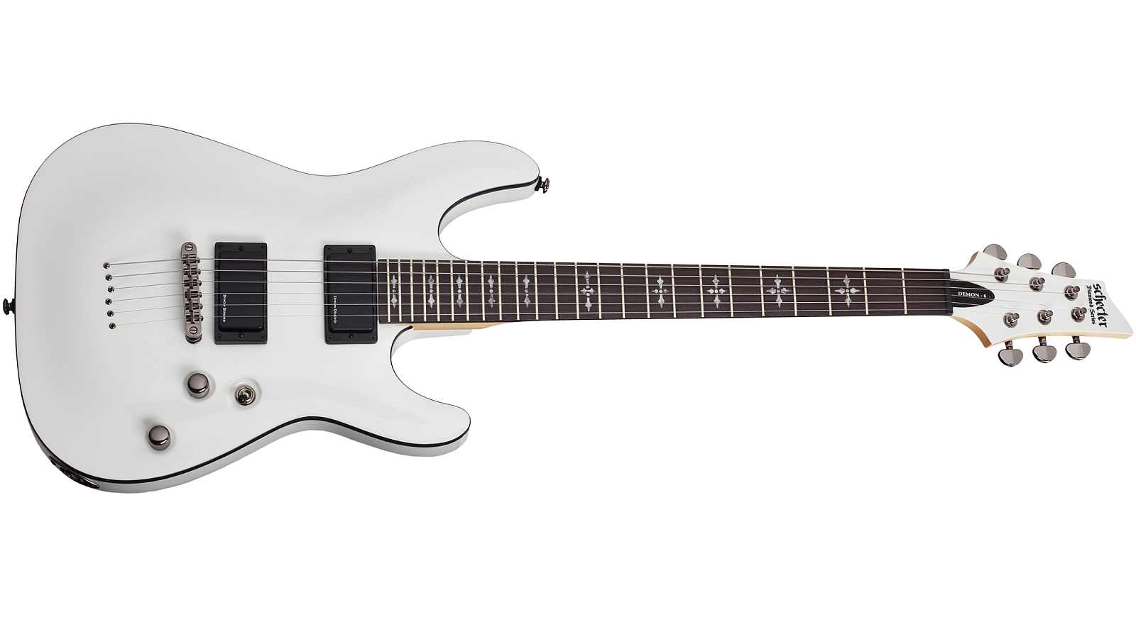 Schecter Demon 6 Vintage White