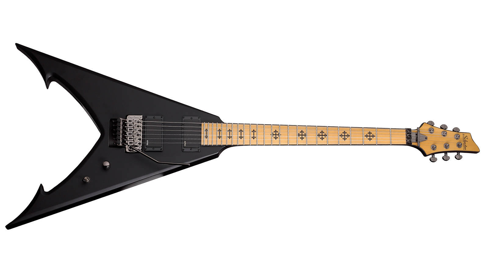 Schecter Jeff Loomis JLV 6 FR E-Gitarre Black Satin