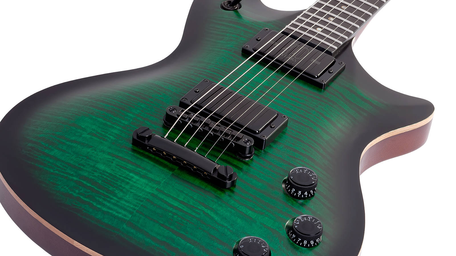 Schecter Tempest 40th Anniversary Emerald Green Burst Pearl