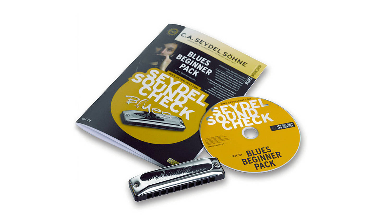 Seydel Soundcheck Vol. 1 Blues Beginner Pack