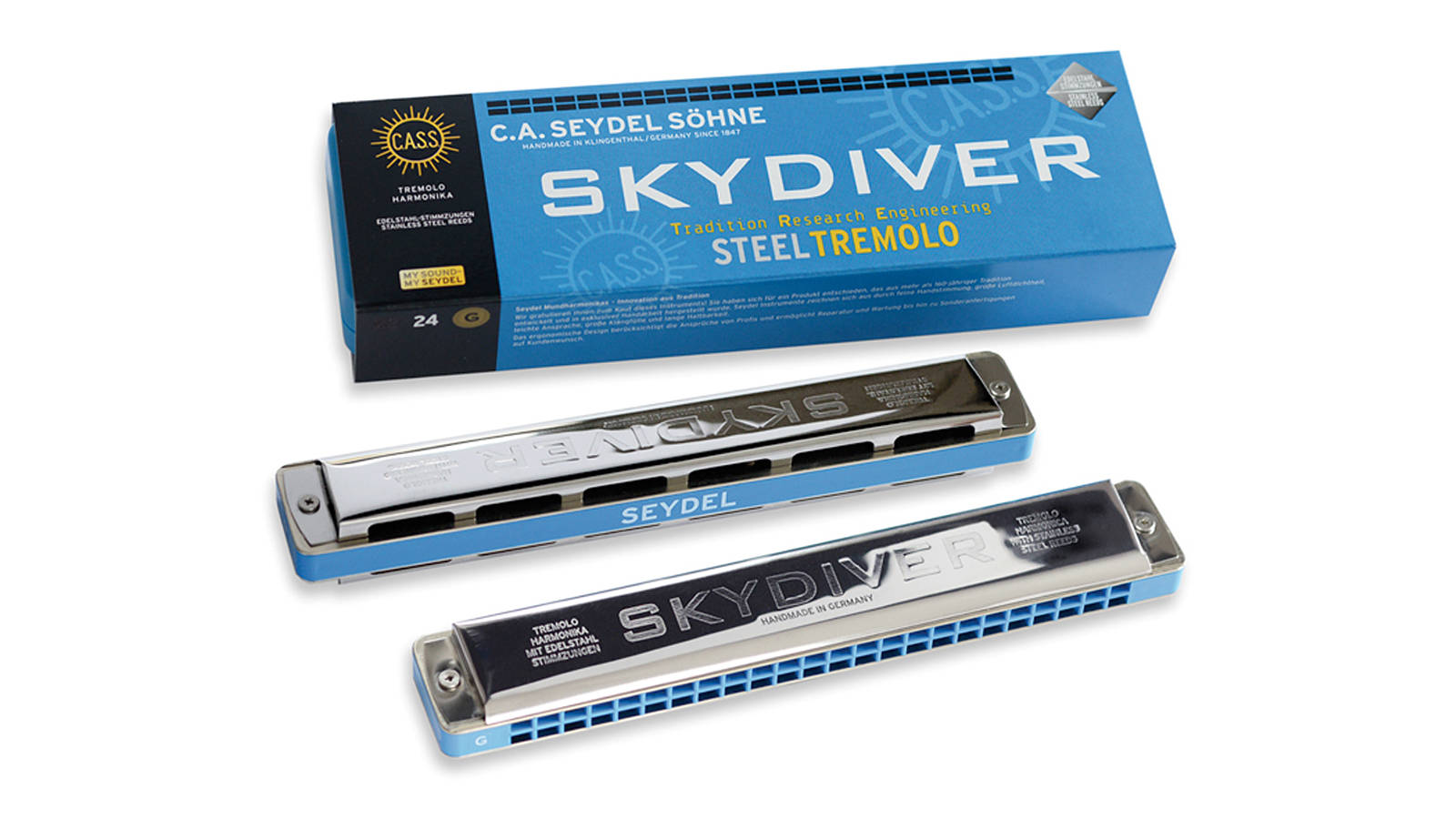 Seydel Skydiver Steel Tremolo A-Dur