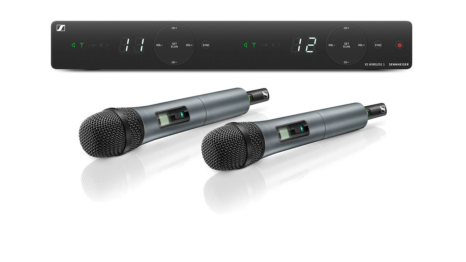 Sennheiser XSW 1-835 DUAL-E Wireless Dual Vocal Set