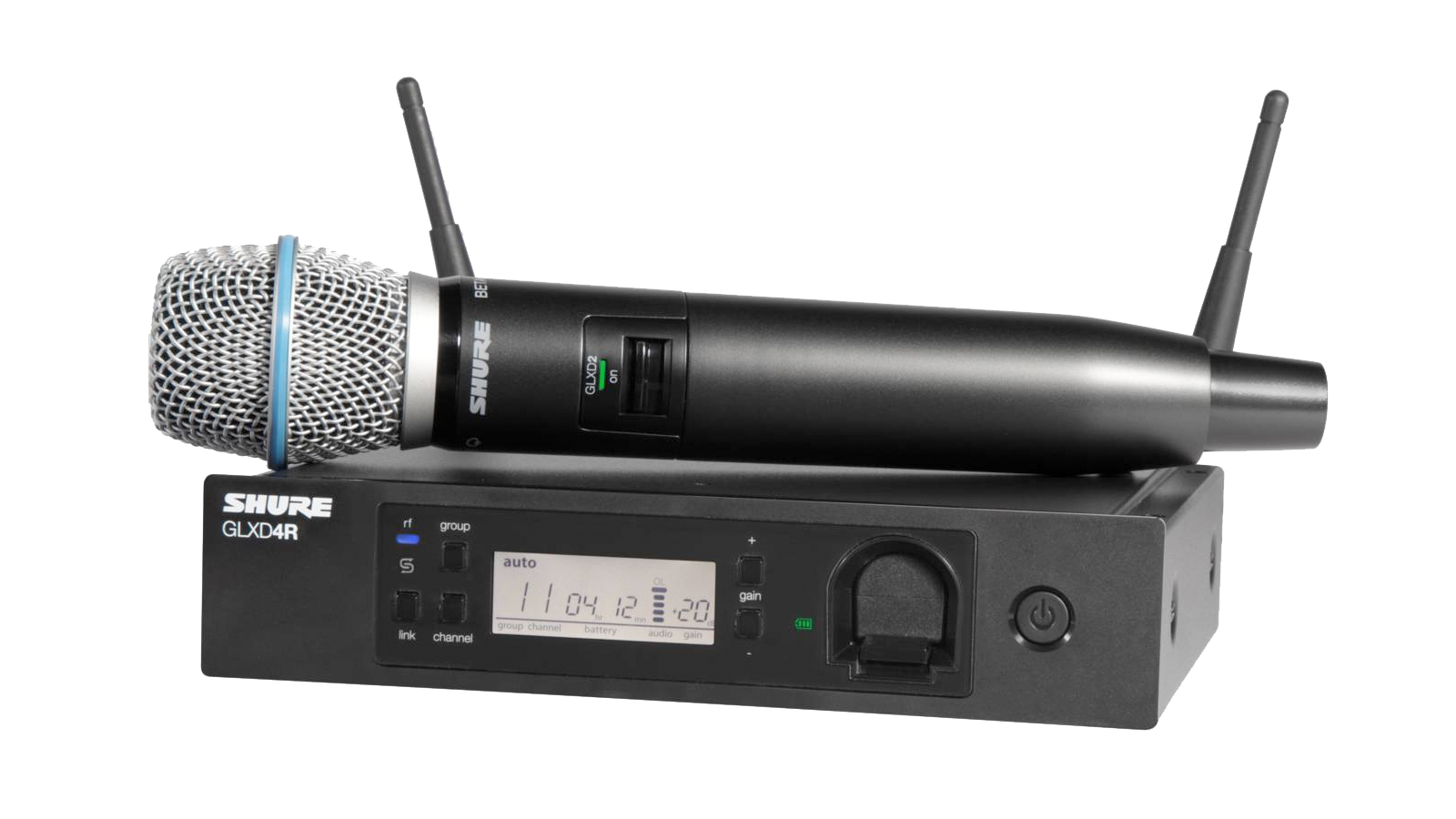 Shure GLXD24R/B87A Digitales Vocal-Funk Set