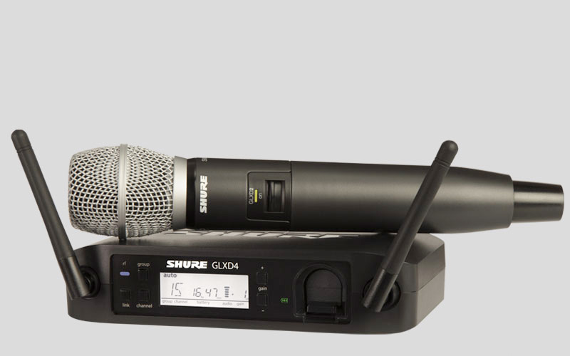 Shure GLXD24ESM86 Digitales Vocal Funksystem SM86