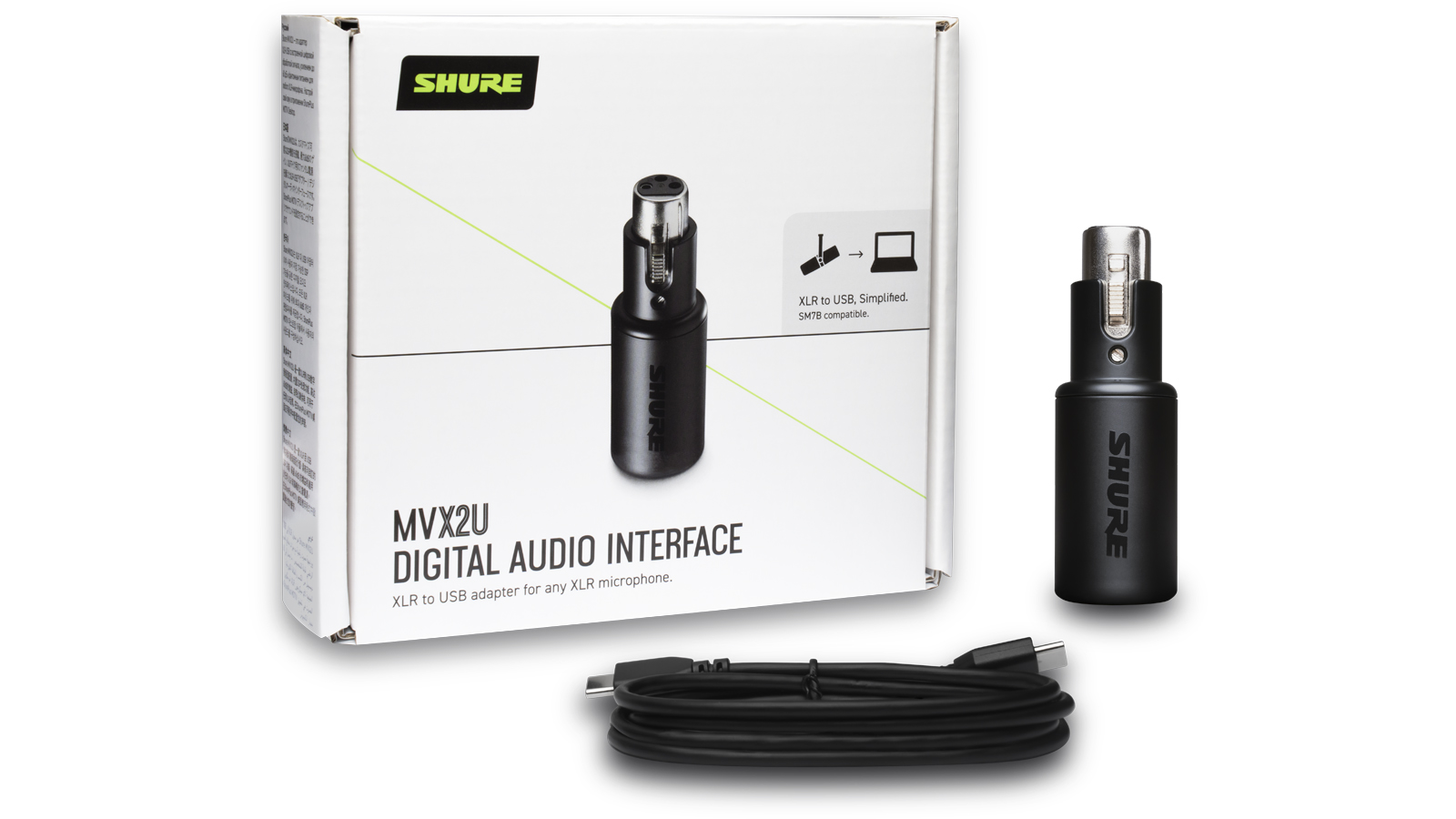 Shure MVX2U Digitales Audiointerface