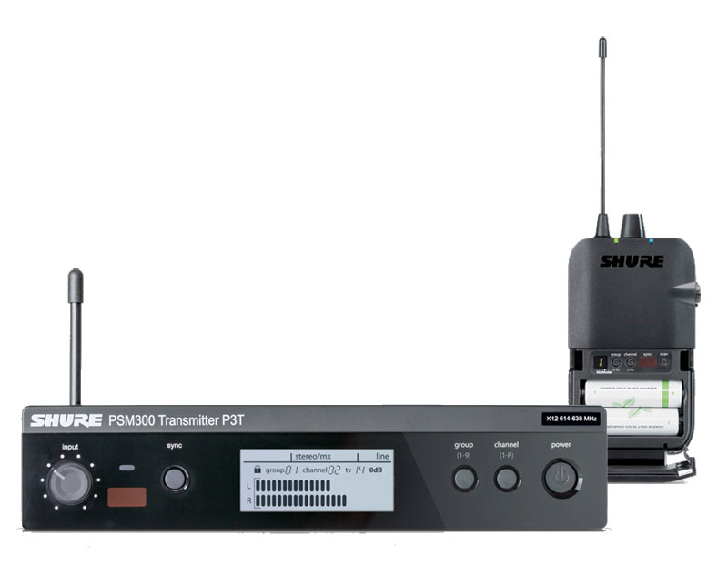 Shure PSM-300 EP-2TRE2 Stereo In-Ear Monitoring System