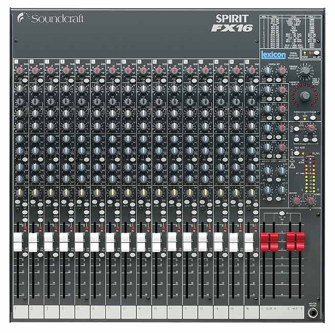 Soundcraft Spirit FX16 Mischpult