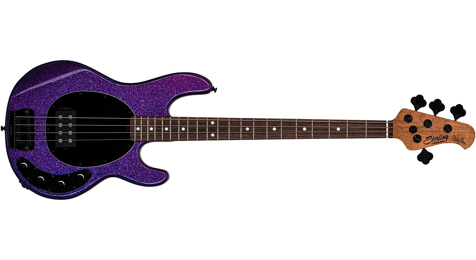 Sterling by Music Man StingRay RAY34 Purple Sparkle
