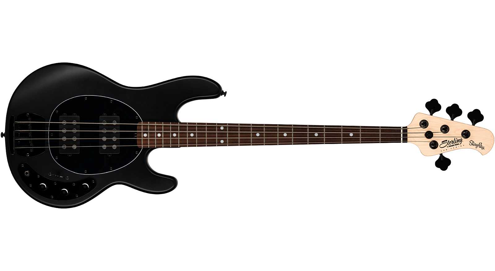 Sterling by Music Man StingRay RAY4HH Stealth Black