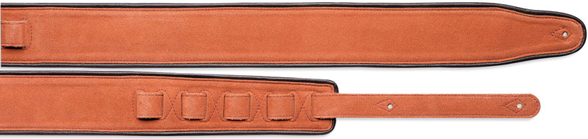 Stagg SLPL-51 ORG BLK Ledergurt