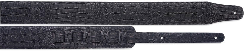 Stagg SLPL-43 BLK Ledergurt Snake
