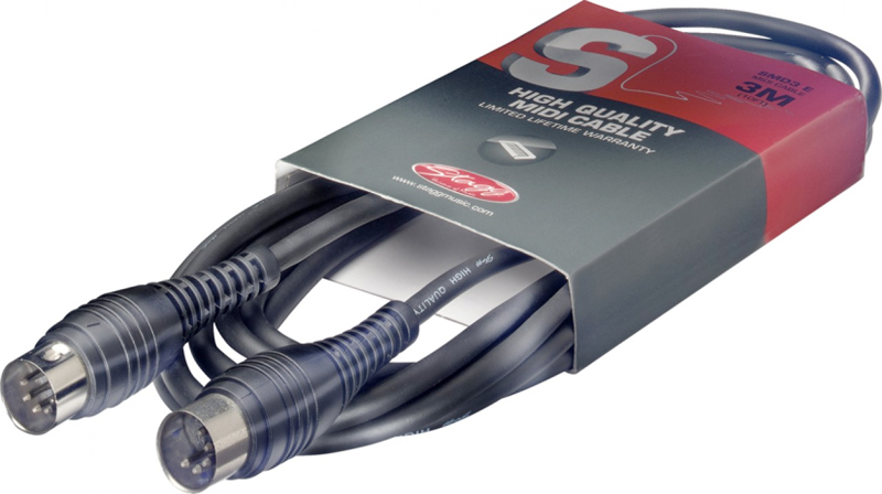 Stagg Midikabel 3 m
