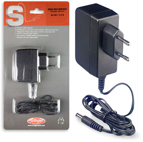 Stagg PSU-9V1AR Netzteil für Effektgeräte