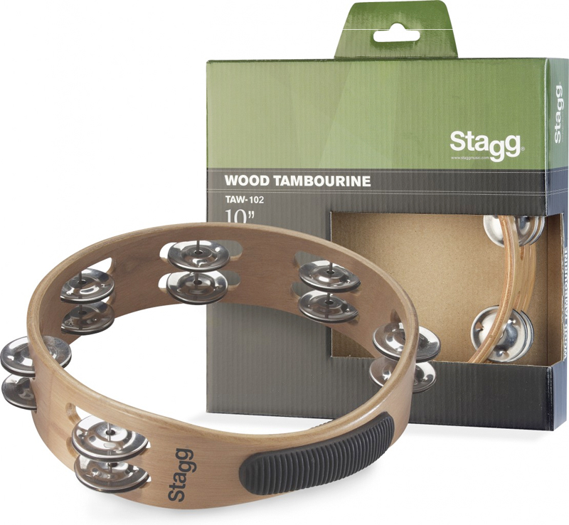 Stagg TAW-102 Schellenring doppelreihig 10"