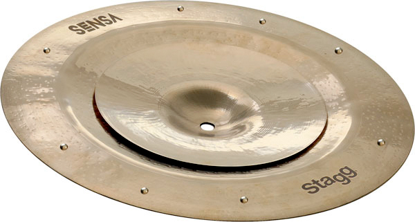 Stagg Sensa Sizzle Stack 8" + 14" Becken Set