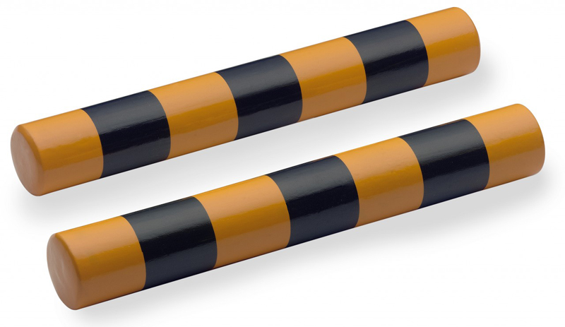 Stagg CL100 YB Shaker Klangstäbe gelb schwarz