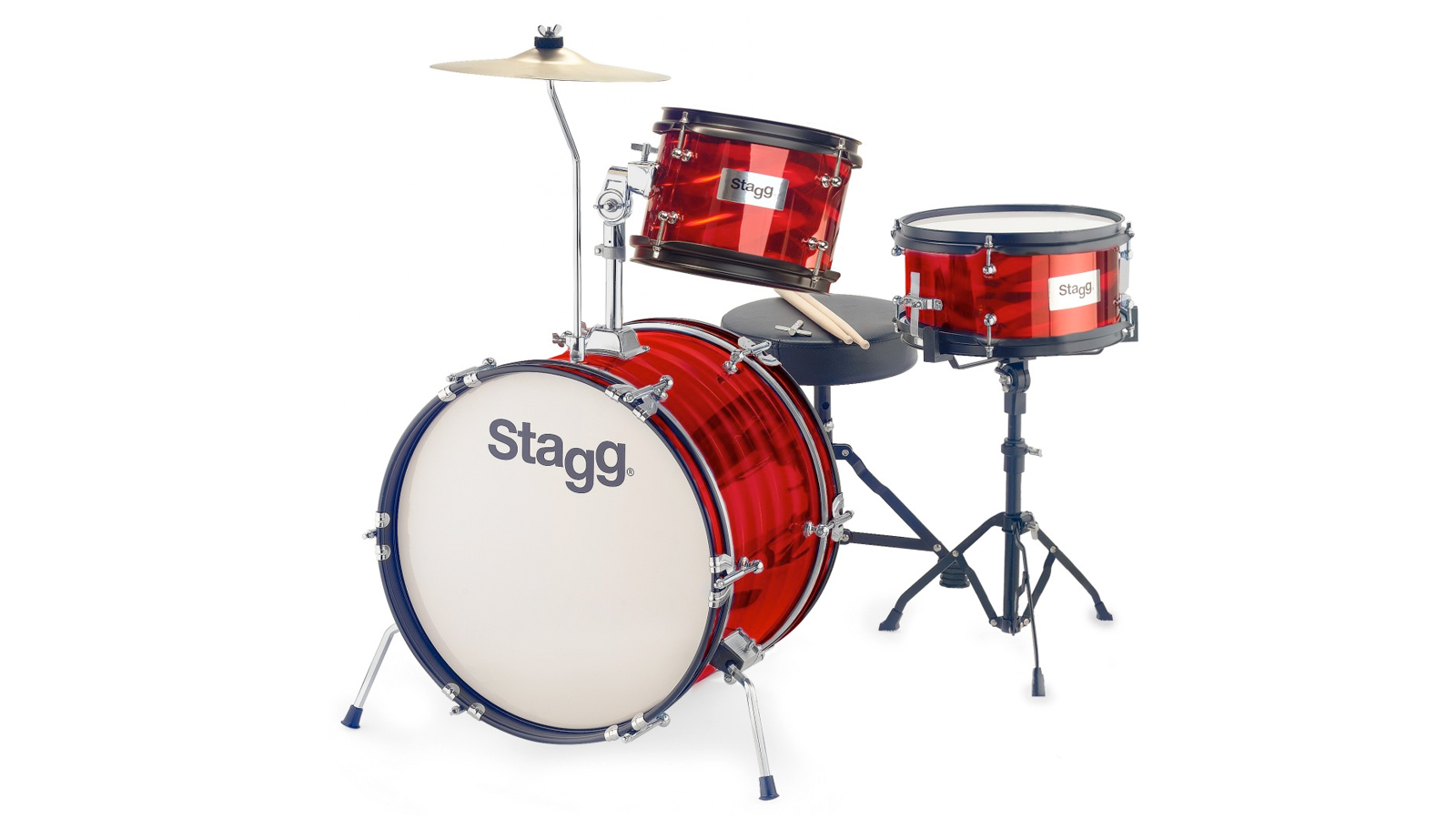 Stagg TIM JR 3/16B RD Junior Drumset