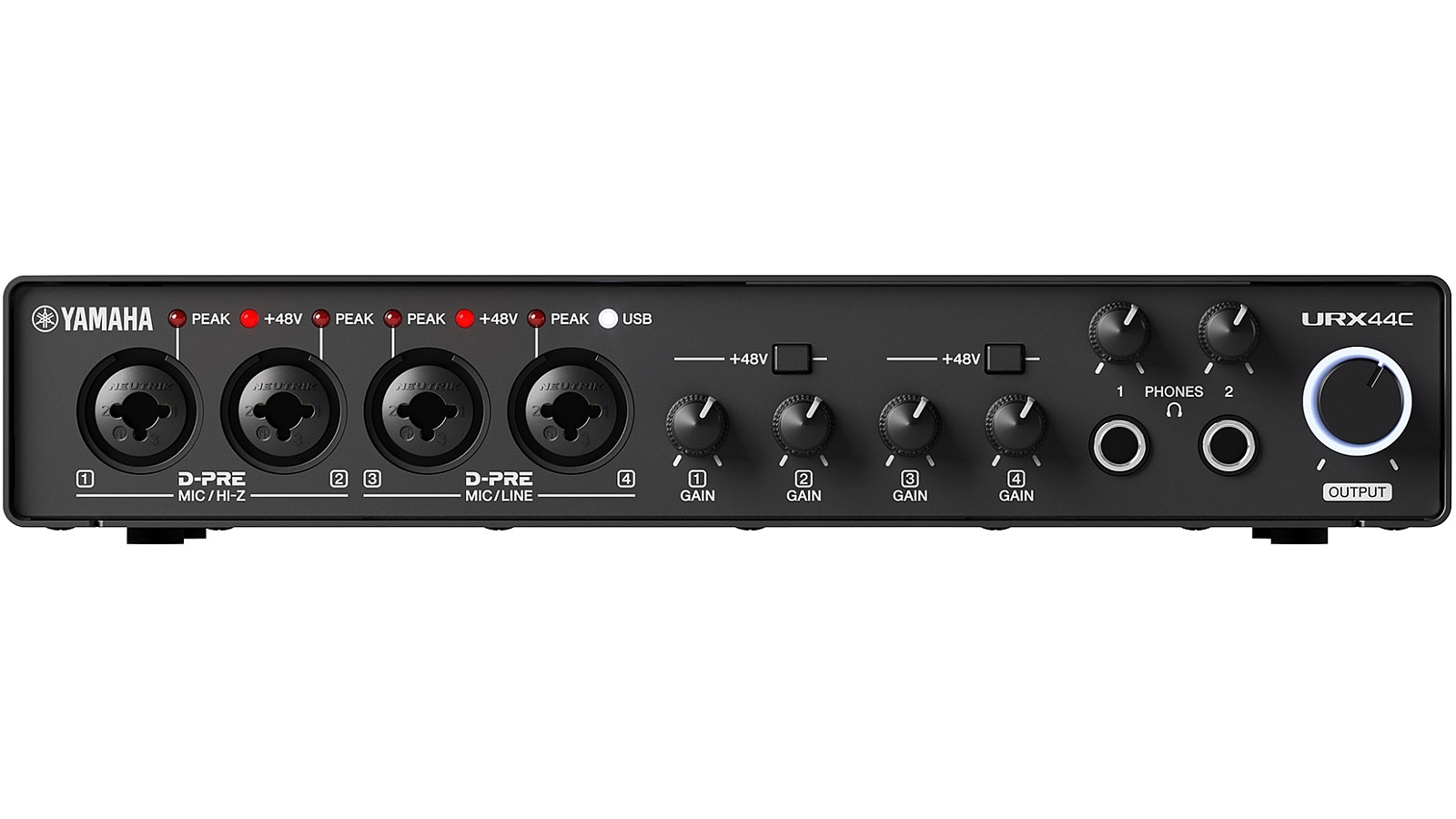 Yamaha URX44C USB3 Interface Audio/Midi