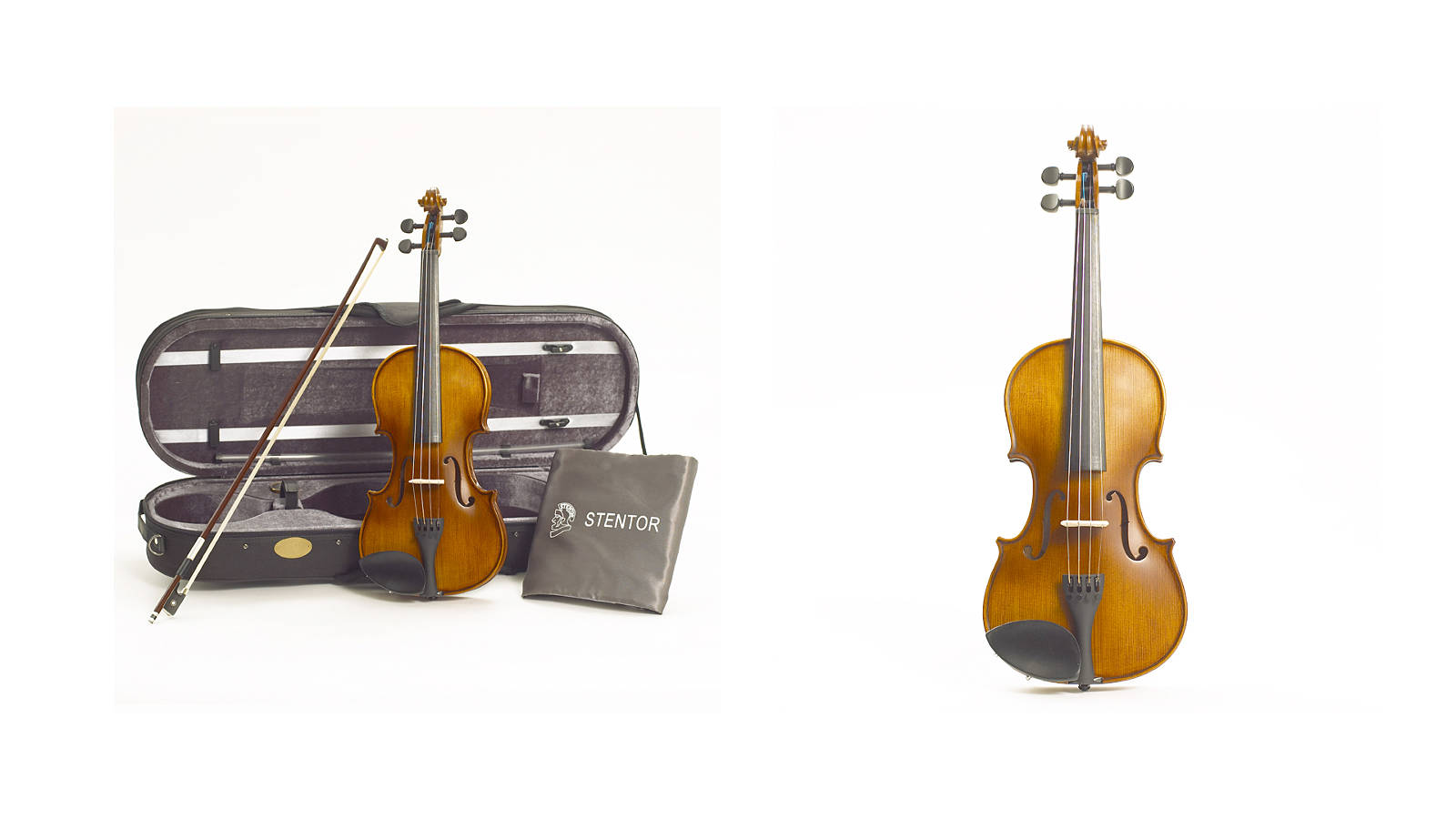 Stentor SR1542A Violine 4/4 Graduate mit Bogen und Koffer