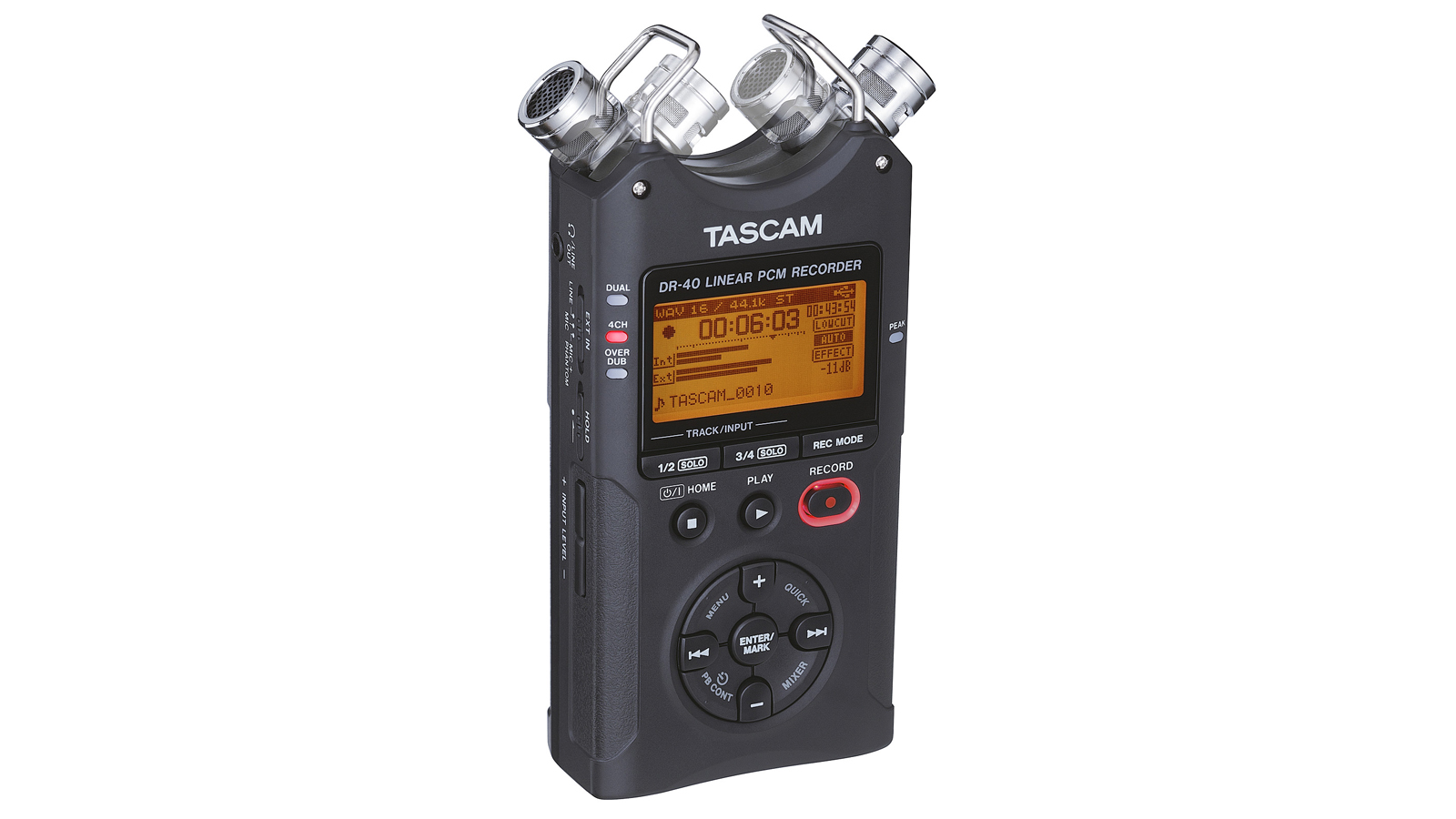 Tascam DR-40 V2 Tragbarer Digitalrecorder