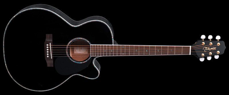 Takamine EG-541 DLX BLK Westerngitarre