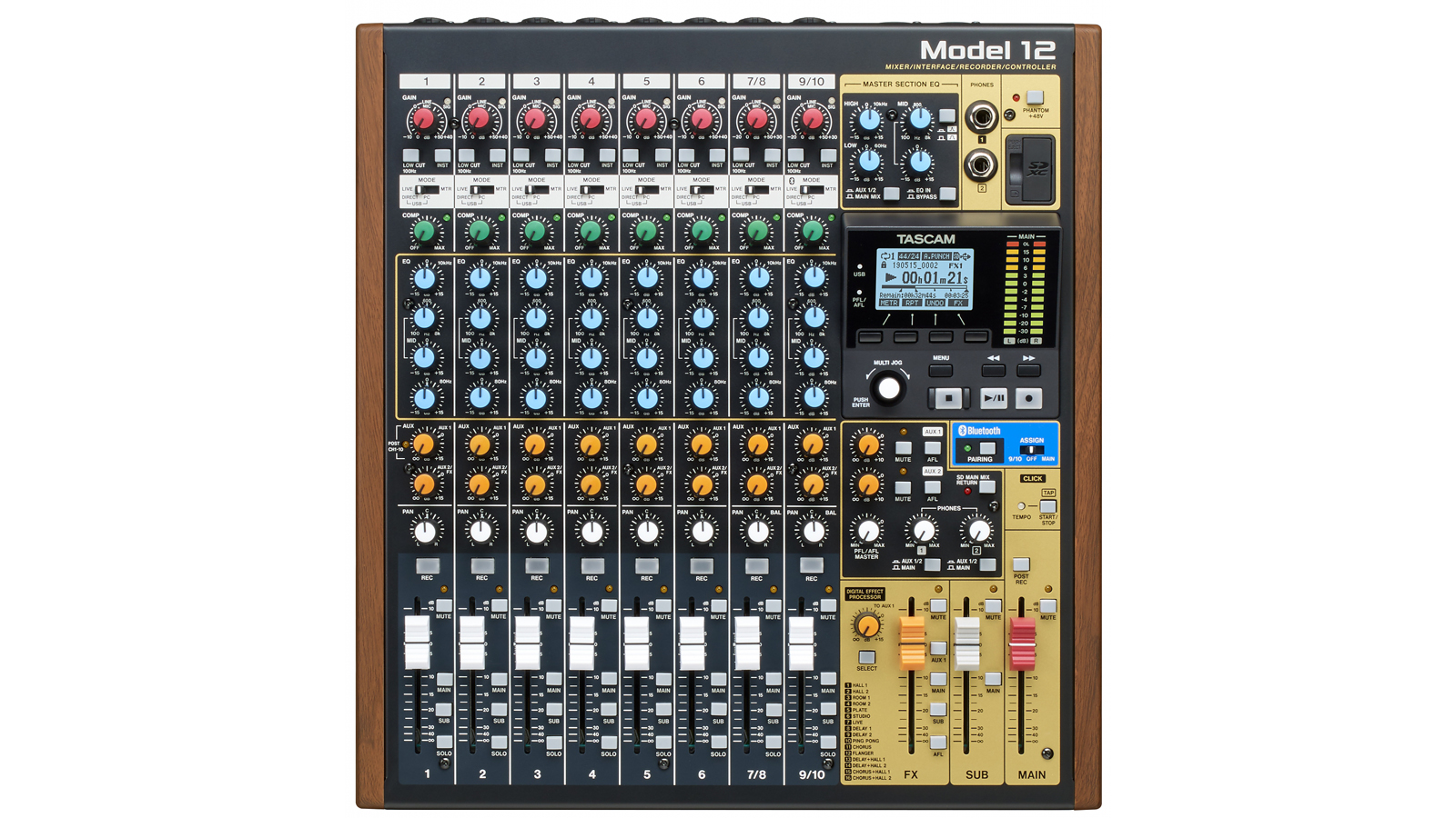 Tascam Model 12 Mischpult