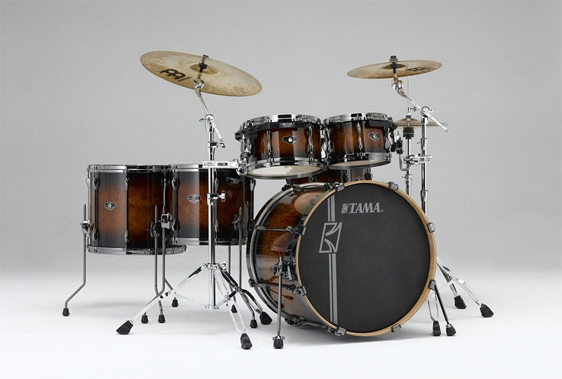 Tama SL62HZBN-EBB Superstar Custom Drumset Exotic Brown Burst