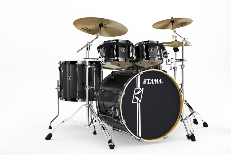 Tama Superstar Hyperdrive SK52HXZB5-BCB Brushed Charcoal Black