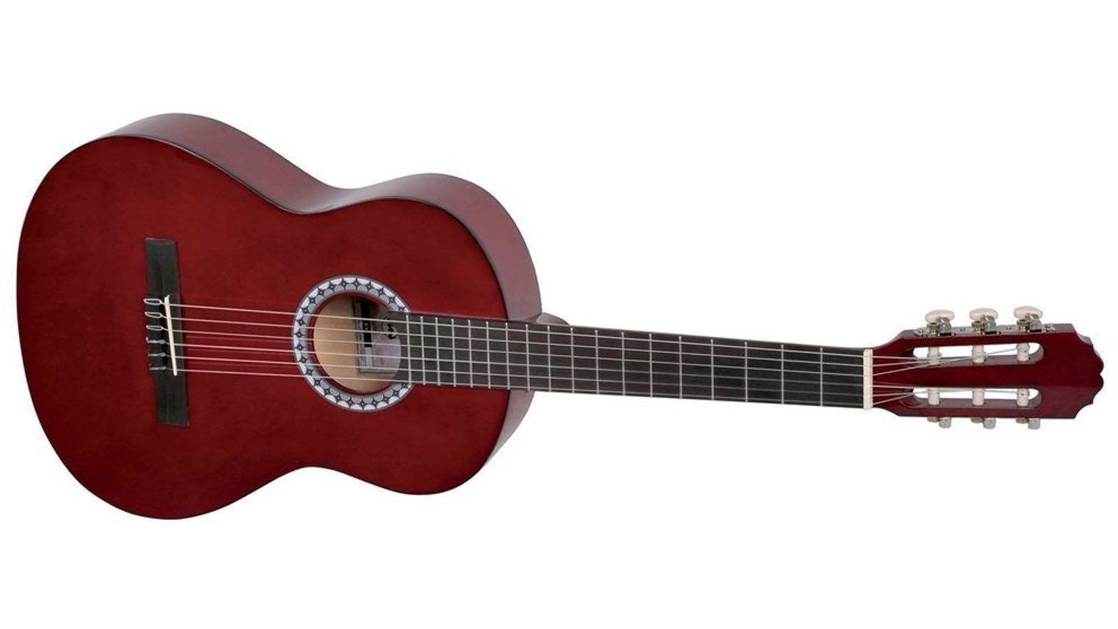 Gewa Pure Konzertgitarre 1/2 rot Basic