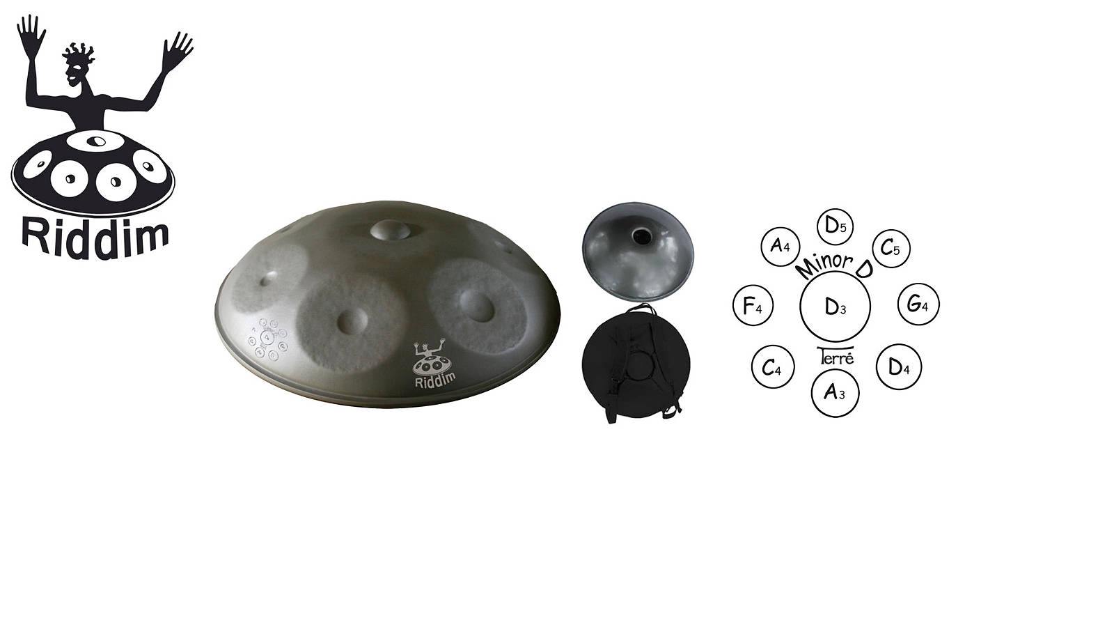 Terre Riddim Handpan D Moll