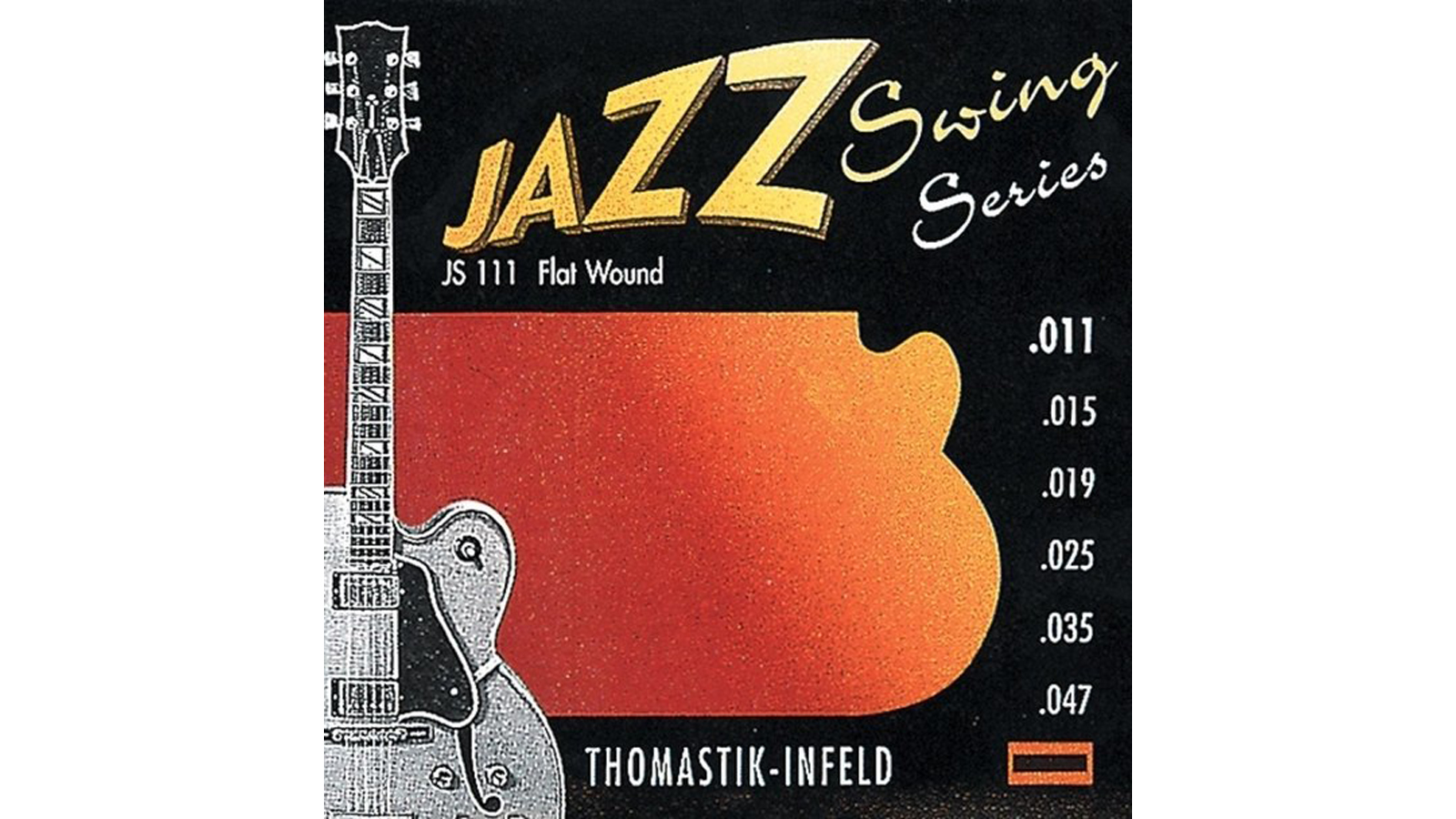 Thomastik JS 111 Nickel Flatwound Jazz Gitarren Saiten