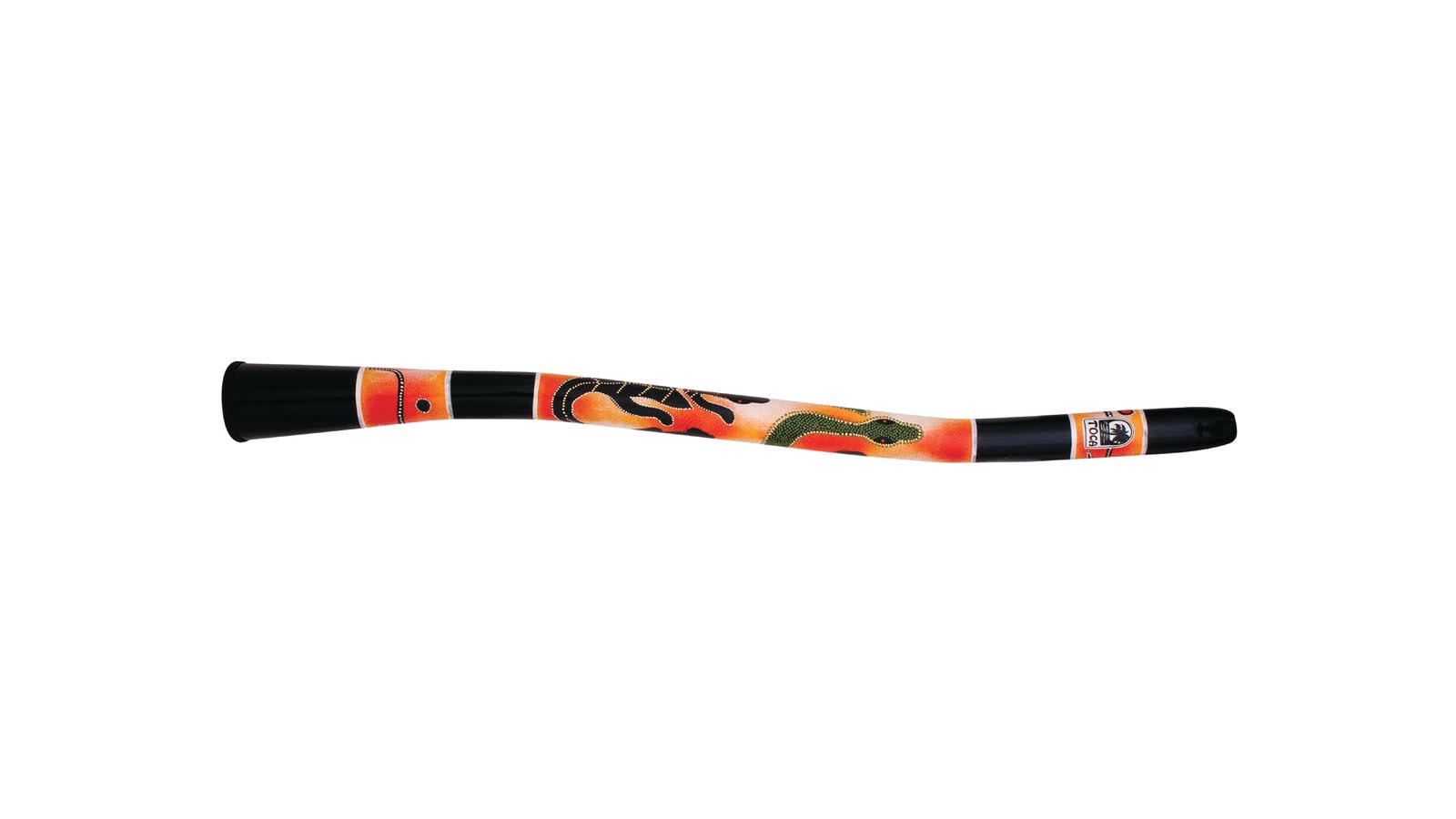 Toca DIDG-CG Curved Didgeridoo Gecko