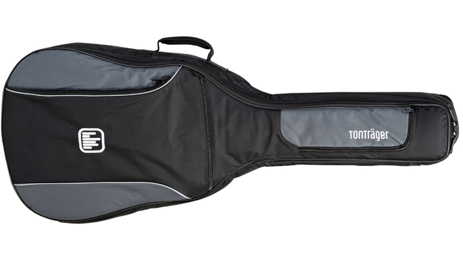 Tonträger TG25D GB Premium Gigbag Westerngitarre 4/4 Schwarz/Grau