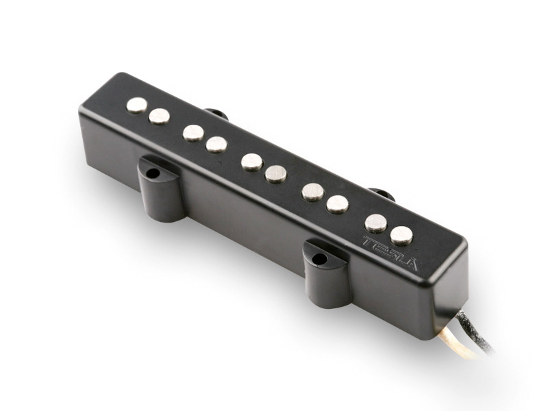 Tesla VR B2 Neck/Black 5-Saiter Bass Pickup