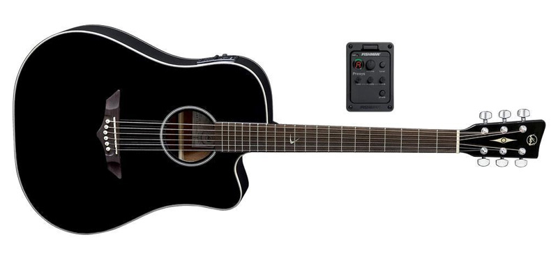 VGS RT-10CE Dreadnought Root Black