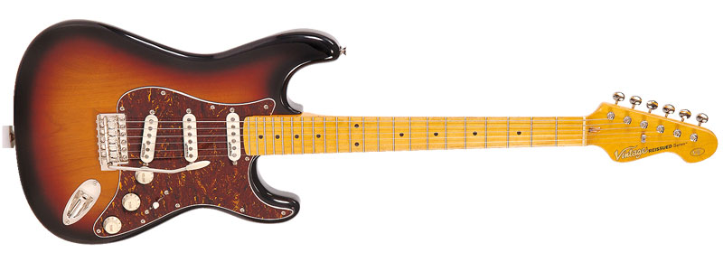 Vintage V6MSSB E-Gitarre
