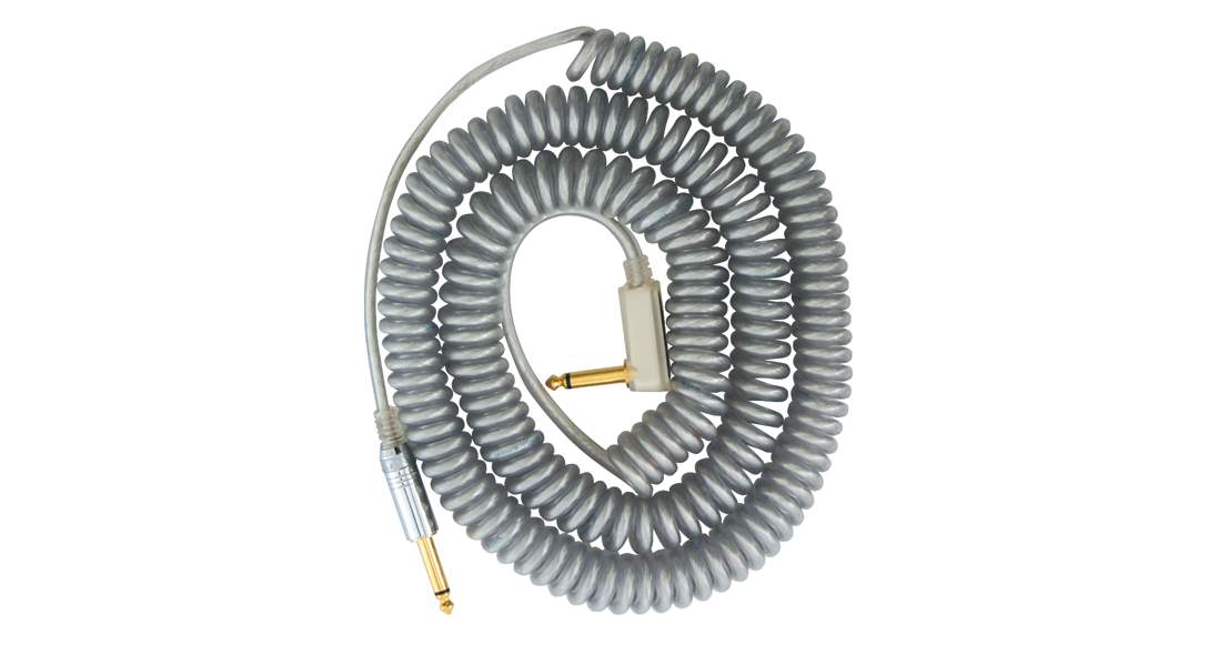 Vox Professionelles Spiralkabel 9 m silber